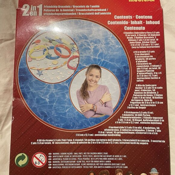 High School Musical Friendship Bracelet Kit Accessories New - Picture 3 of 4